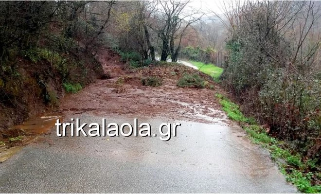 Φονική κακοκαιρία: Μία νεκρή στην Εύβοια – Υπερχειλίσεις ποταμών και κατολισθήσεις σε Τρίκαλα-Φθιώτιδα